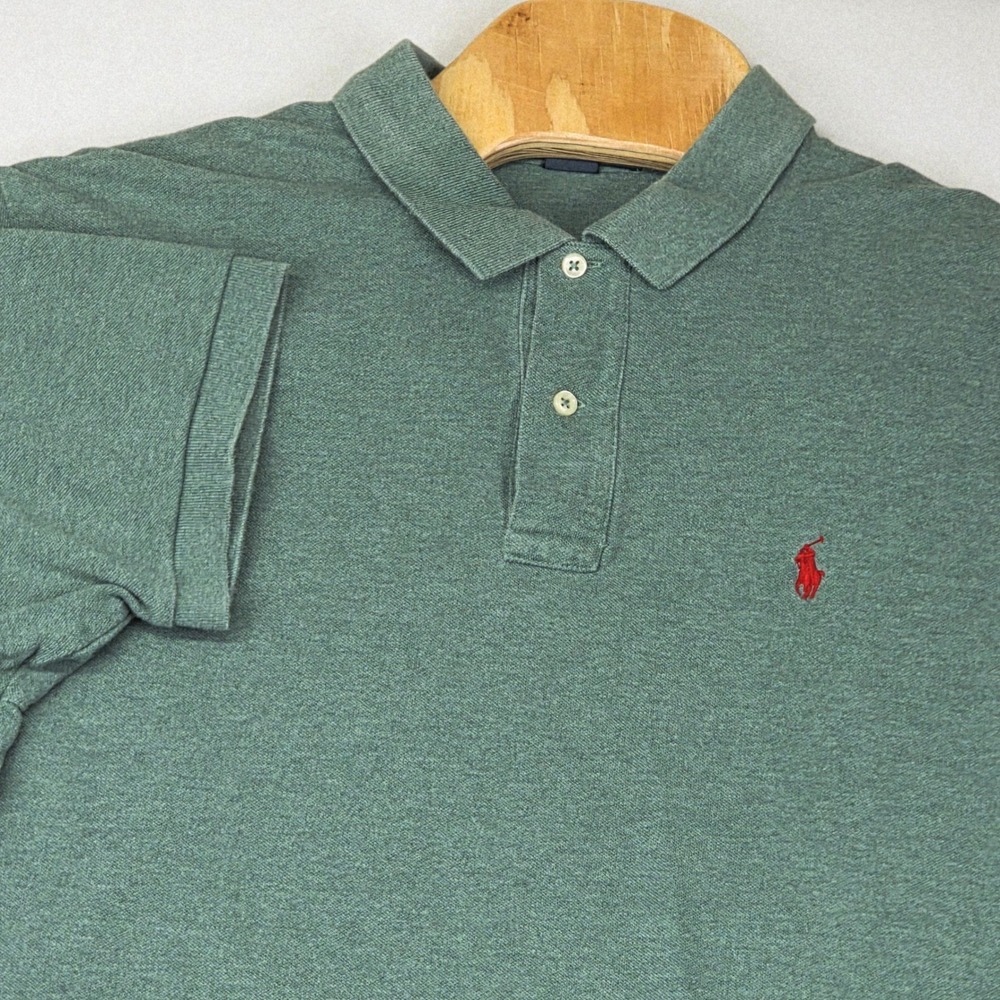 Polo by Ralph Lauren Men's Polo Shirt XXL Classic Fit Green‎ TTG
